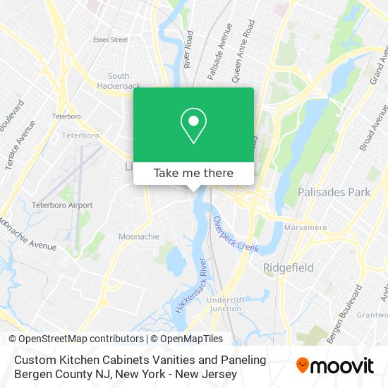 Mapa de Custom Kitchen Cabinets Vanities and Paneling Bergen County NJ