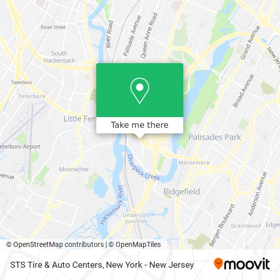 STS Tire & Auto Centers map