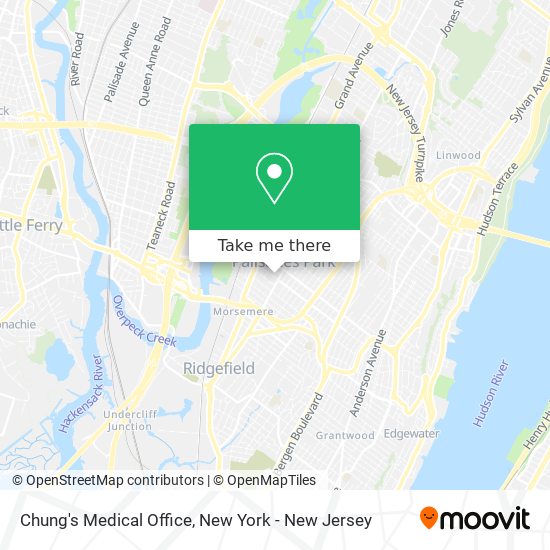 Chung's Medical Office map