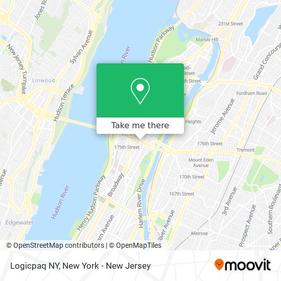 Mapa de Logicpaq NY