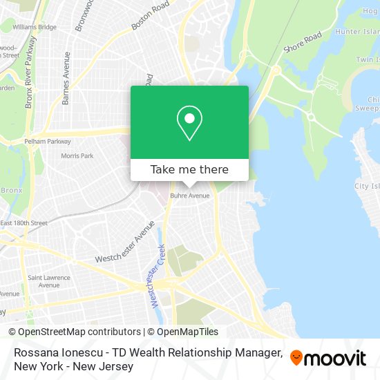 Rossana Ionescu - TD Wealth Relationship Manager map