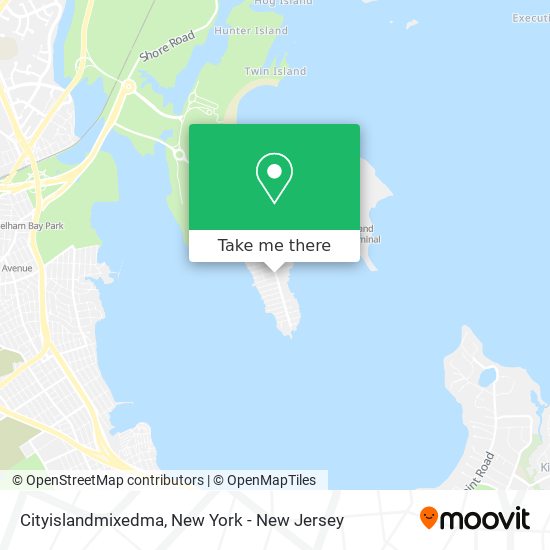 Cityislandmixedma map