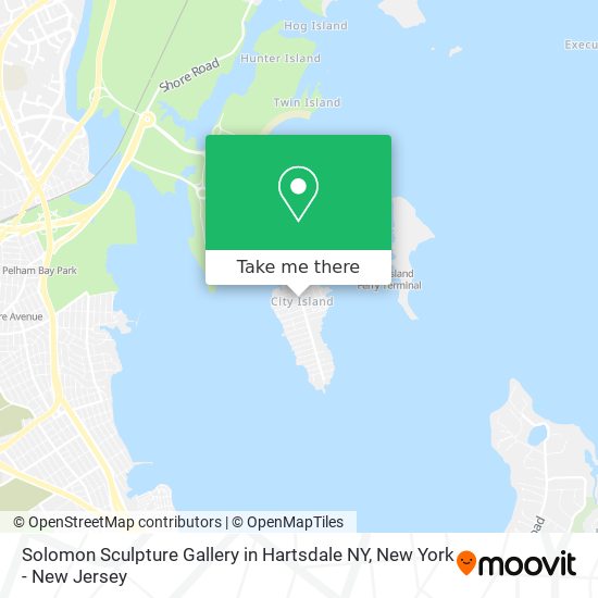 Solomon Sculpture Gallery in Hartsdale NY map