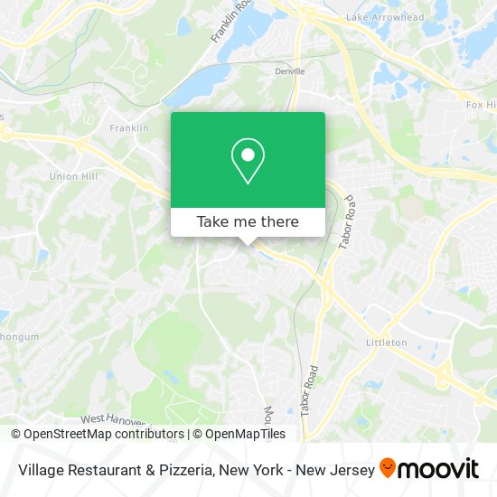 Village Restaurant & Pizzeria map