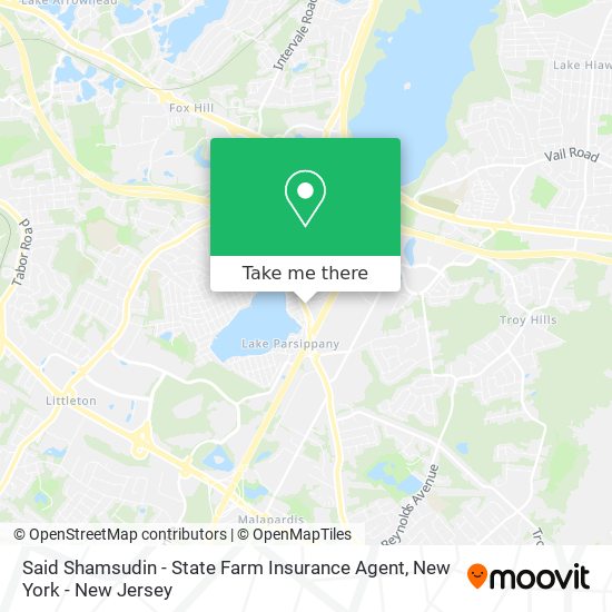 Mapa de Said Shamsudin - State Farm Insurance Agent