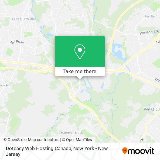 Doteasy Web Hosting Canada map