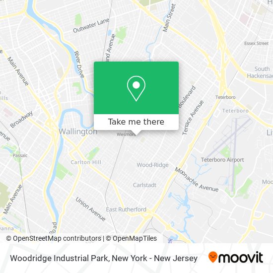 Mapa de Woodridge Industrial Park