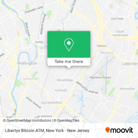 Libertyx Bitcoin ATM map