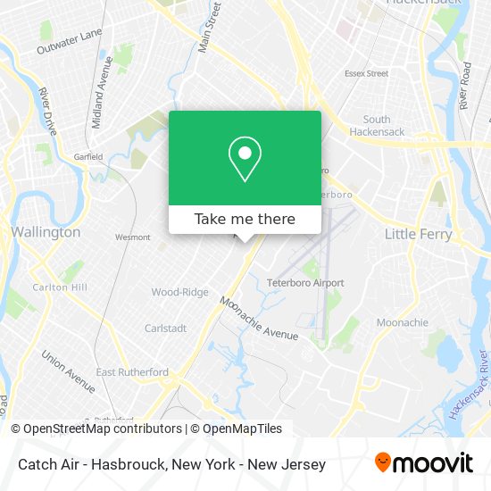 Mapa de Catch Air - Hasbrouck