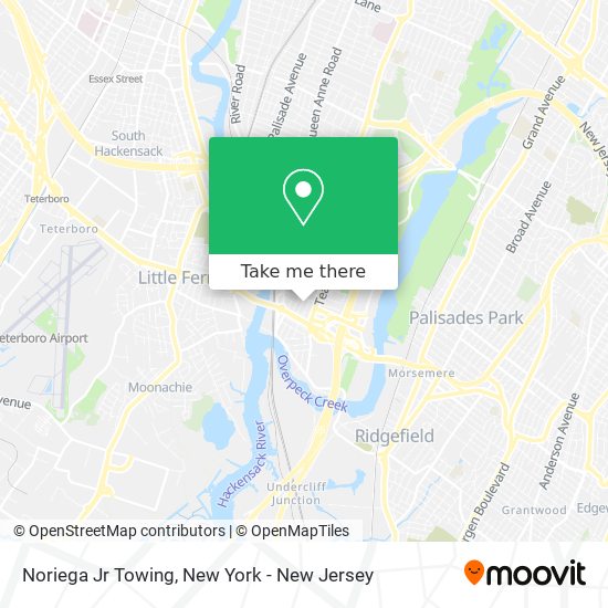 Mapa de Noriega Jr Towing