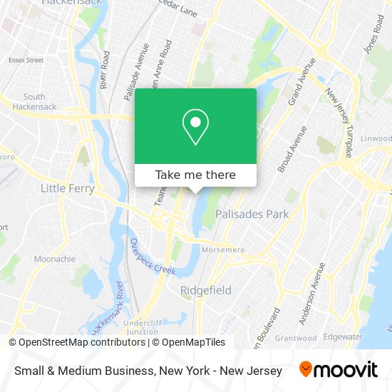 Small & Medium Business map