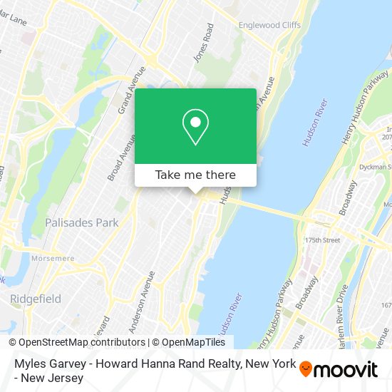 Mapa de Myles Garvey - Howard Hanna Rand Realty