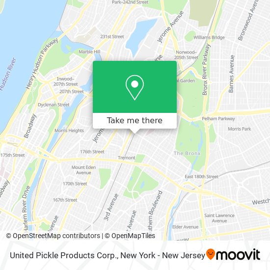 United Pickle Products Corp. map