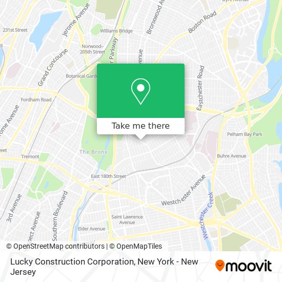 Mapa de Lucky Construction Corporation