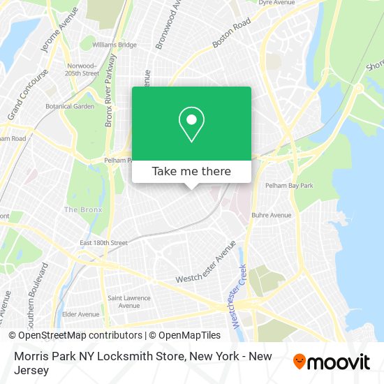 Morris Park NY Locksmith Store map