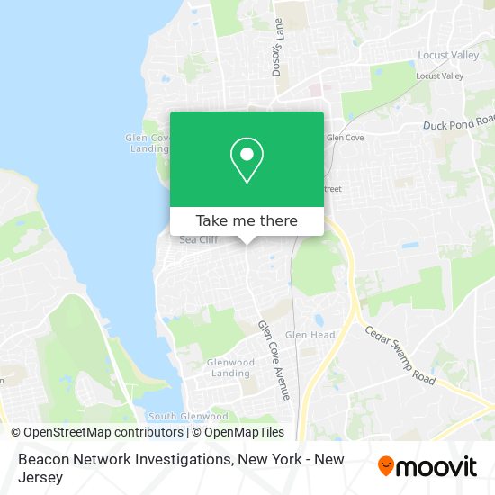 Beacon Network Investigations map