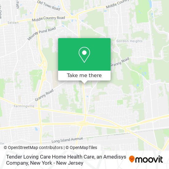 Tender Loving Care Home Health Care, an Amedisys Company map