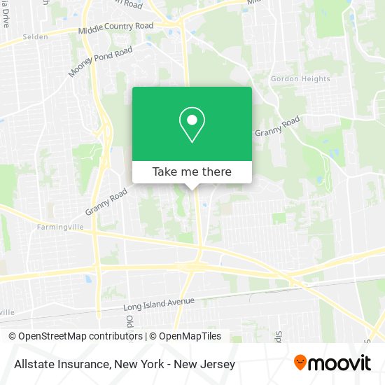 Allstate Insurance map