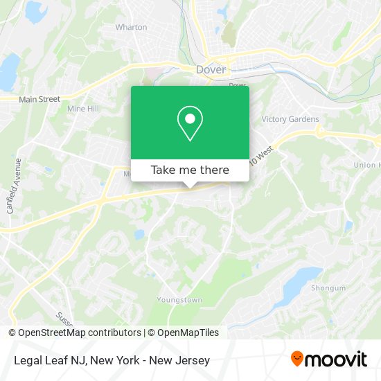 Legal Leaf NJ map