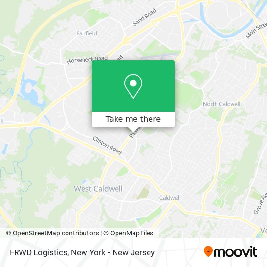 FRWD Logistics map