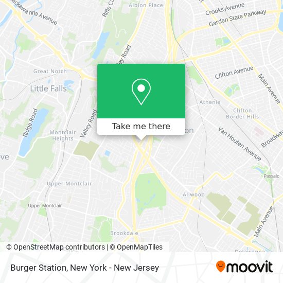 Mapa de Burger Station