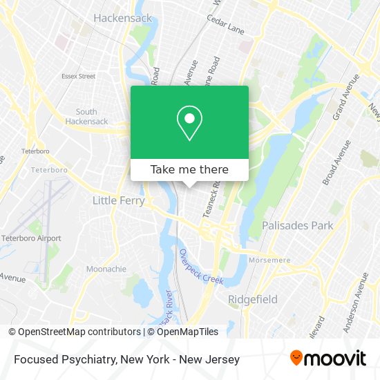 Focused Psychiatry map
