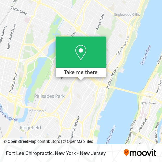 Mapa de Fort Lee Chiropractic