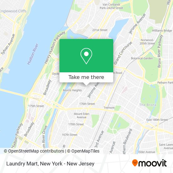 Mapa de Laundry Mart