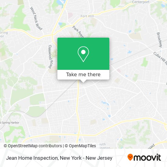 Mapa de Jean Home Inspection