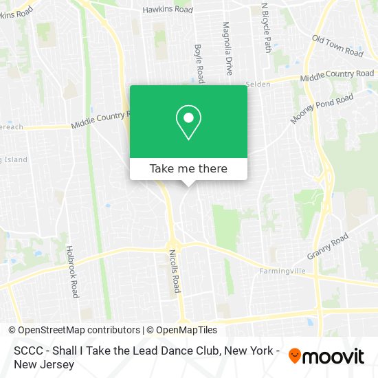 Mapa de SCCC - Shall I Take the Lead Dance Club
