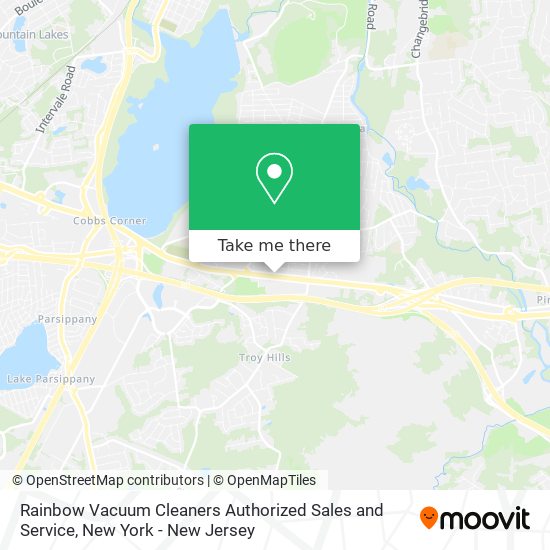 Rainbow Vacuum Cleaners Authorized Sales and Service map