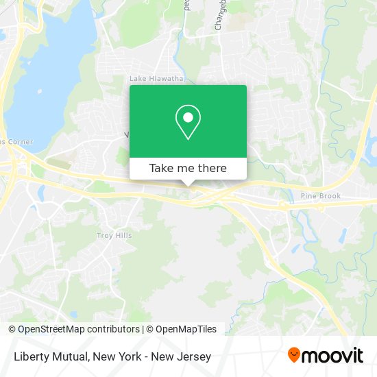 Liberty Mutual map