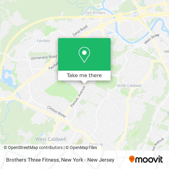 Brothers Three Fitness map