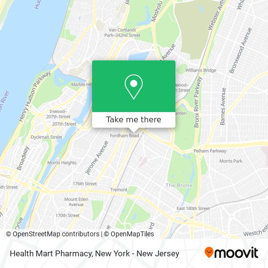 Health Mart Pharmacy map