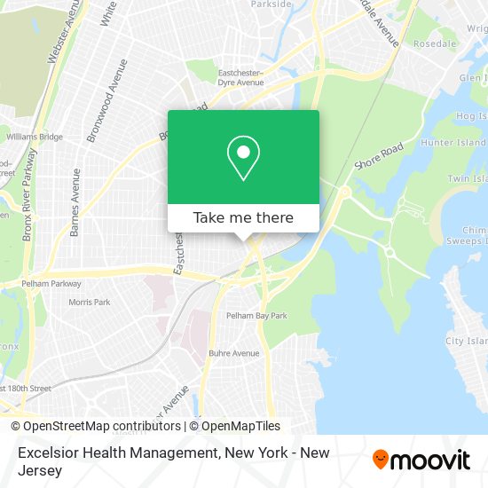 Excelsior Health Management map