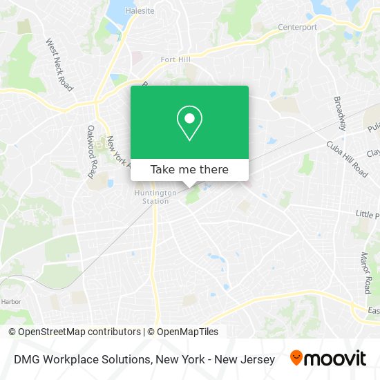 DMG Workplace Solutions map