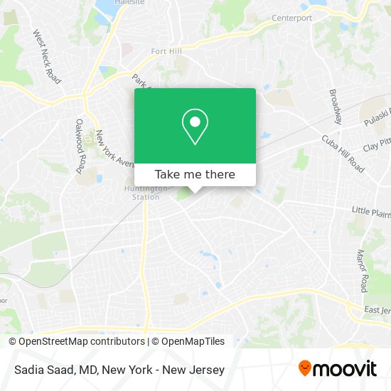 Sadia Saad, MD map