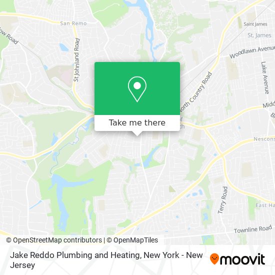 Mapa de Jake Reddo Plumbing and Heating