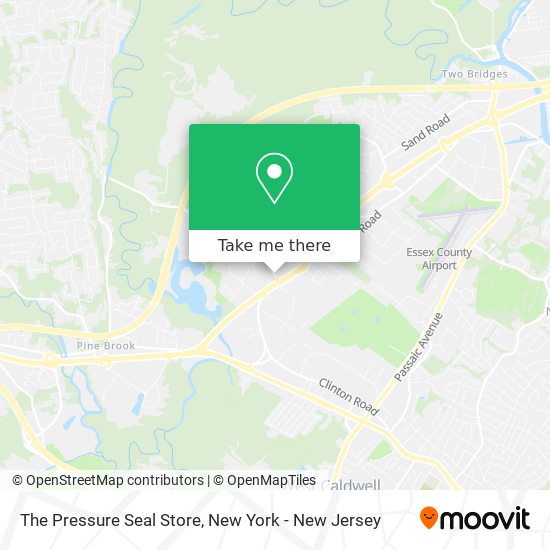 The Pressure Seal Store map