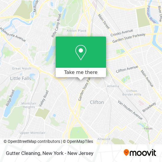 Gutter Cleaning map