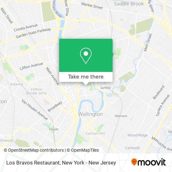 Los Bravos Restaurant map