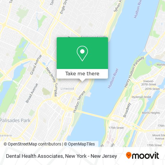 Mapa de Dental Health Associates