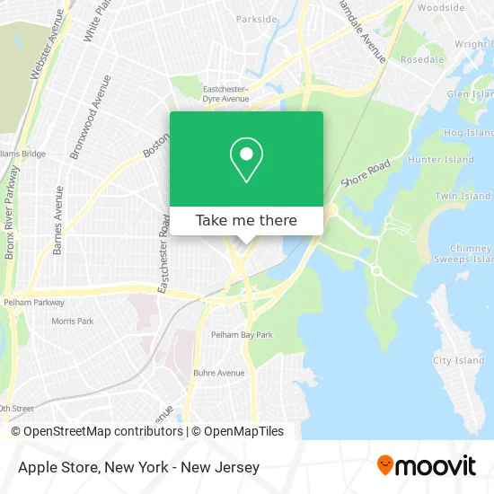 Apple Store map
