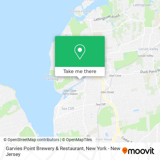 Mapa de Garvies Point Brewery & Restaurant