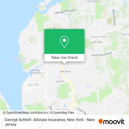 Mapa de George Schlott: Allstate Insurance