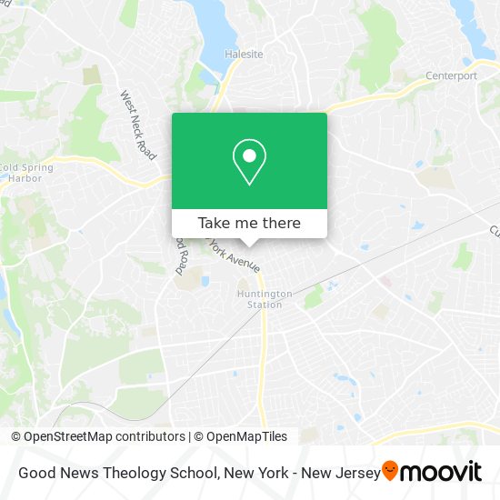 Good News Theology School map