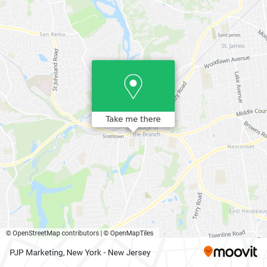 Mapa de PJP Marketing