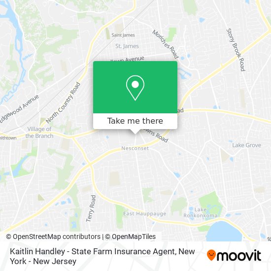 Kaitlin Handley - State Farm Insurance Agent map