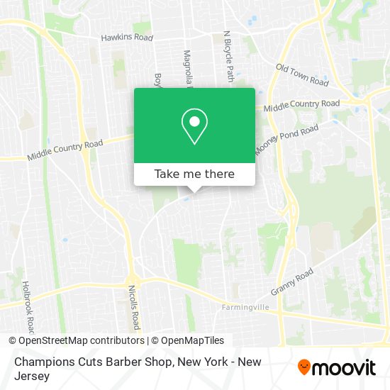 Champions Cuts Barber Shop map