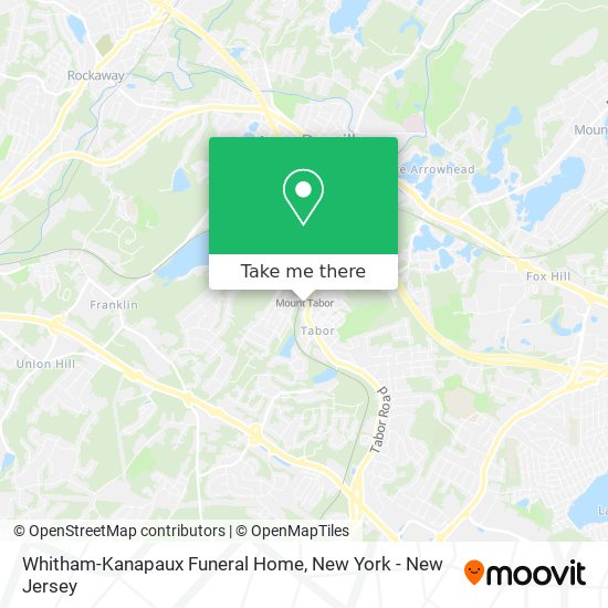 Mapa de Whitham-Kanapaux Funeral Home